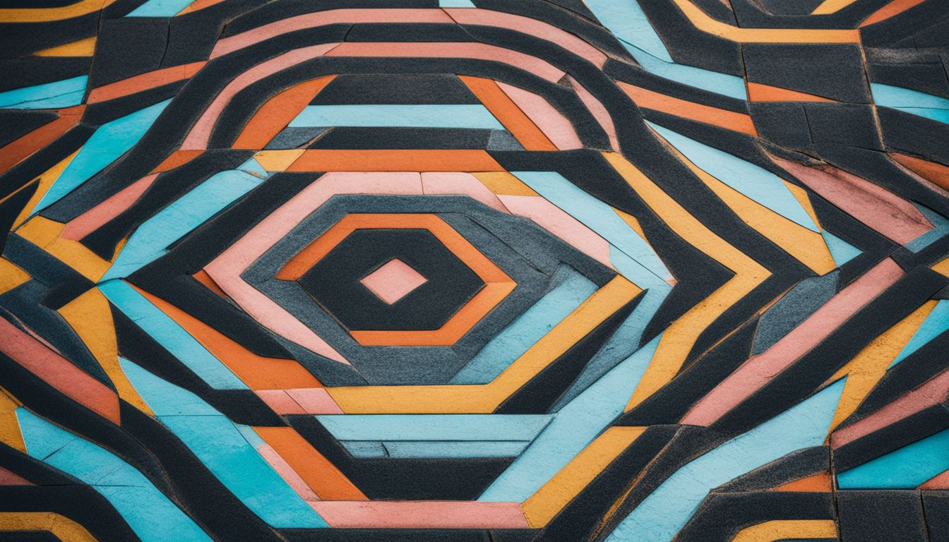 coloured concrete and exposed aggregate