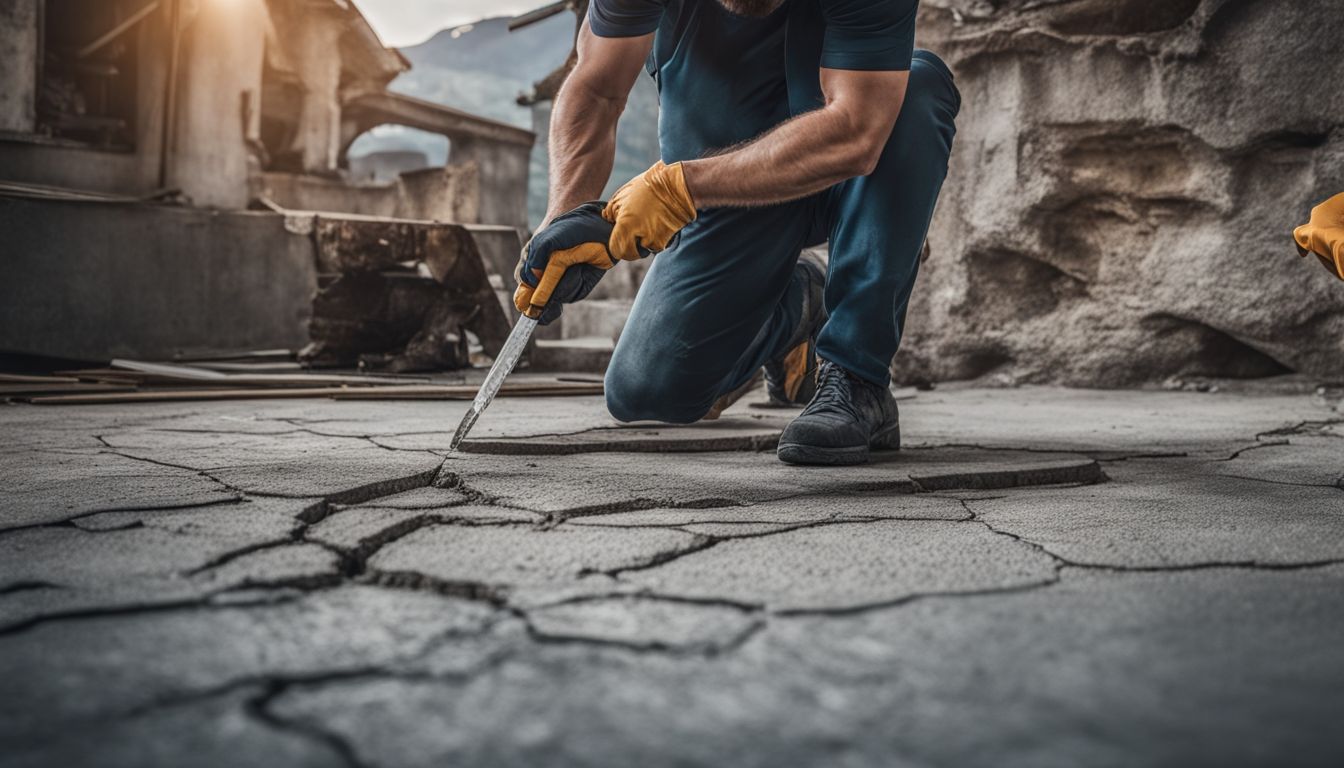 proper techniques for repairing concrete