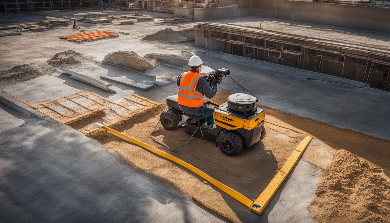 scanning concrete to detect voids