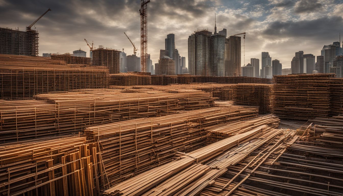 timber plywood metallic plastic and fabric formwork