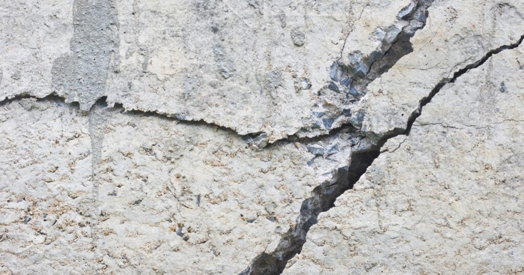 how to repair cracks in concrete