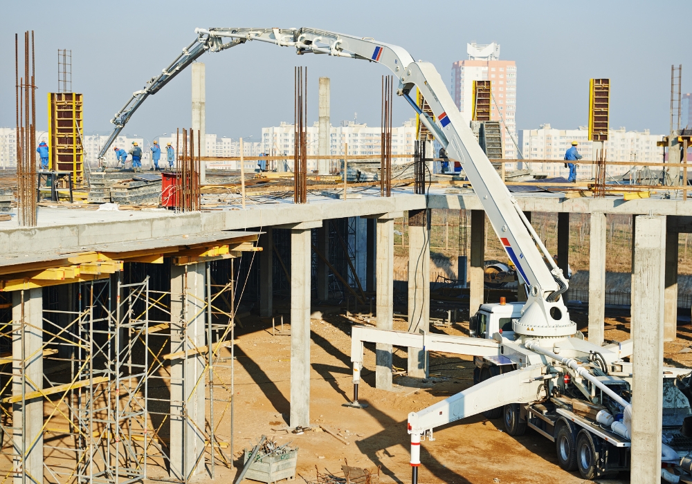 precision and efficiency with a 47m boom pump